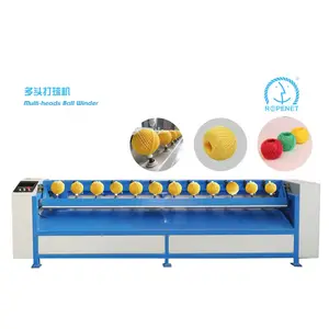 Plastic Pp Polypropyleen Hdpe Raffia String Ball Rollende Spoel Spoel Wikkelmachine Voor Touwtouw Laatste Verpakking