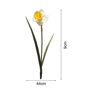 Oh Nghệ Thuật Bán Buôn Nhân Tạo Trắng Hoa thuỷ tiên vàng Nhân Tạo Hoa Cho Nhà Bên Phòng Trang Trí - Product Image 2