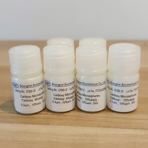 Microsphères de polystyrène carboxylé COOH en suspension aqueuse, teneur en matière solide personnalisée 1%, 5%, 10% disponible - Product Image 1