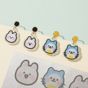 Nghề dinks A4 nhựa shrinky paintable tấm Polyolefin Keychain thu nhỏ phim đầy màu sắc nhiệt có thể in dán/nến đồ trang sức - Product Image 6