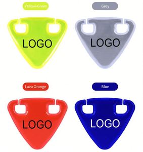 Tarjeta Reflectante de Advertencia de Seguridad para Sillín de Bicicleta con Logotipo Personalizado Serigrafiado, Accesorios para Bicicleta - Product Image 1