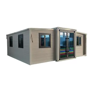 中国预制模块化房屋/porta cabin/casa，澳大利亚20英尺和40英尺可折叠可扩展集装箱房屋待售