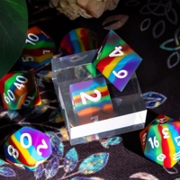 Pour Udixi Logo personnalisé 25mm Gel de silice polyédrique RPG donjons et Dragons D & d jeu ensemble dés en Silicone avec Logo personnalisé