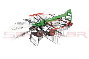 ที่มีคุณภาพสูง11แขน Windrower คราดที่มีการส่ง - Product Image 3