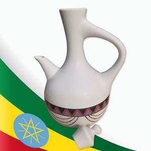 Fine Porcelaine Céramique Africain Éthiopien Rekebot 16 Pièces Tasses À Café Ensemble Thé 23 pcs Aba <span class=keywords><strong>Geda</strong></span> Décor Service À Café - Product Image 5