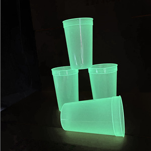 Gobelets lumineux LED HLC ODM 10oz 16oz 22oz 32oz pour fêtes <span class=keywords><strong>de</strong></span> Noël et d'Halloween, gobelets fluorescents, tasses à café avec logo - Product Image 4