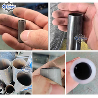 Machine de découpe automatique de tuyaux en acier inoxydable et aluminium pour composants de moteur de précision sans bavures en alliage de PVC