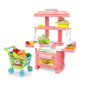 Chariot <span class=keywords><strong>de</strong></span> courses pour <span class=keywords><strong>légumes</strong></span> <span class=keywords><strong>de</strong></span> cuisine, jouets <span class=keywords><strong>de</strong></span> cuisine modernes, ensembles <span class=keywords><strong>de</strong></span> jeux - Product Image 1