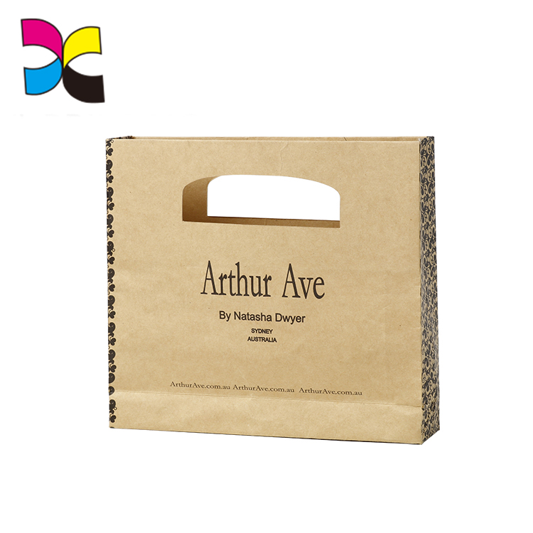 OEM Design Custom Printing Paper Packaging Kraft Paper Bag China