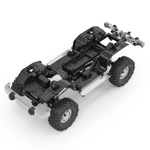 SJY-SG-1007 1/10 Y60 RC Rock Crawler 4x4 Électrique Métal Prêt à l'emploi Camion Tout-Terrain Moteur Brossé Contrôle d'Éclairage IA Récepteur 2.4GHz - Product Image 4