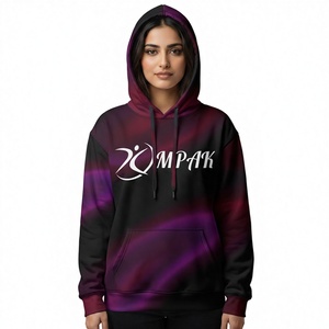 Sudadera con Capucha Unisex Extra Grande de Estilo Urbano Contemporáneo para Invierno, con Estampado de Sublimación Completa Bordado, para Uso Diario - Product Image 1