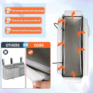 Organizador Colgante para Cama, Bolsa de Almacenamiento para Camas de Dormitorio Universitario y Camas de Hospital, Puede Usarse para Gafas - Product Image 2