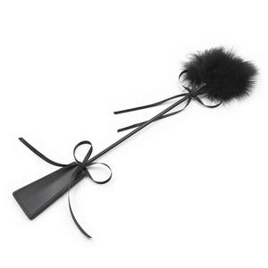 Raqueta de plumas erótica, bastón de coqueteo, accesorios de entrenamiento SM, látigo de cuero para castigar, juguetes para adultos - Product Image 5