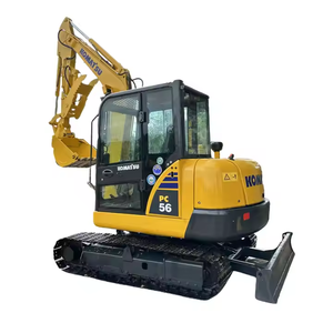 Excavadora Komatsu PC56 usada genuina 100% usada como nueva condición con componentes centrales bomba de engranajes de caja de cambios de motor lista para la venta - Product Image 1