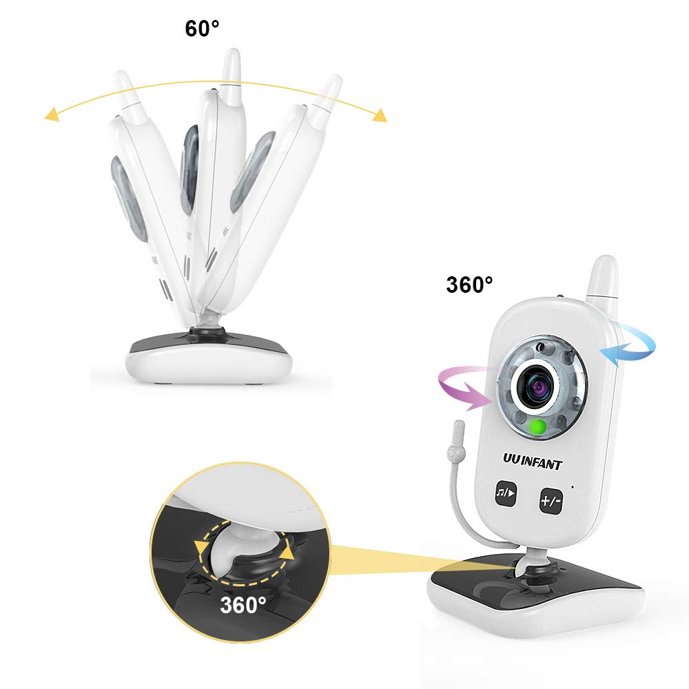2.4 inch wireless baby monitor manufacturer with factory price