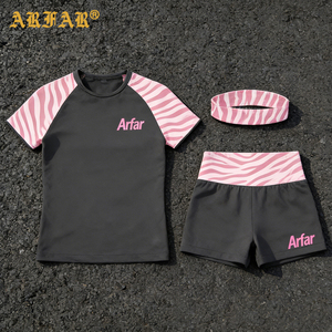 Completo Set Estivo Y2K Personalizzato 2026: T-shirt Raglan a Maniche Corte in Tessuto Stampa Zebrata Trendy e Pantaloncini Loungewear da <span class=keywords><strong>Donna</strong></span> - Product Image 2