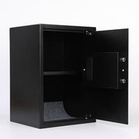 Mini Caja Fuerte Electrónica para el Hogar con Cerradura de Llave, Caja de Seguridad Mini Duradera y Segura para la Seguridad del Hogar, Caja Fuerte Oculta en el Pared