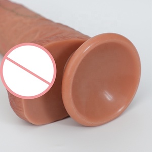Groothandel Siliconen Kunstmatige Penis Insert 4.92 Inch Leven Als Aderen En Ribbels Vrouwelijke Masturbatie Realistische Dildo Voor Vrouwen - Product Image 6