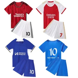New Football Uniforms For Team Sets Team Training Wear Cheap Player Version Soccer Jersey Sets Original Quality Soccer Shirts