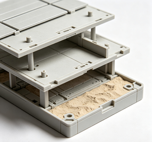 Échantillons de pièces structurelles pour maquettes architecturales personnalisées, service de prototypage sur mesure de modules miniatures en plastique pour bâtiments - Product Image 5