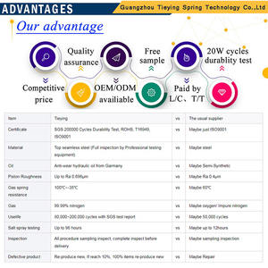 6895002140 vérins hydrauliques de porte de hayon arrière de voiture supports de jambes de force <span class=keywords><strong>pour</strong></span> Toyota Auris Touring Sports - Product Image 5
