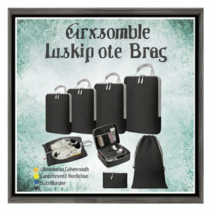 <span class=keywords><strong>Set</strong></span> di 4-9 Cubi di Compressione Pieghevoli Leggeri <span class=keywords><strong>per</strong></span> Valigie, Organizzatori da Viaggio, Accessori da Viaggio <span class=keywords><strong>per</strong></span> Uomo e Donna - Product Image 3