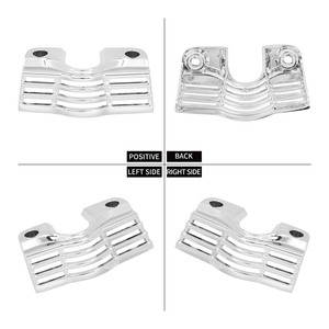 Rãnh vây Chrome tia lửa cắm đầu bu lông Bìa phù hợp cho <span class=keywords><strong>Harley</strong></span> Touring đường Vua Electra đường phố Glide FLHR 1999-2014 - Product Image 3