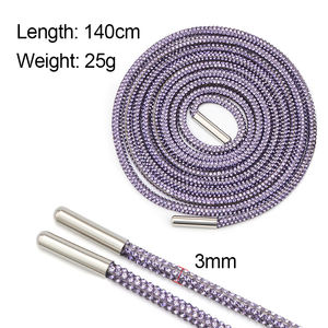 Tali Sepatu Berkilau Rhinestone Berkualitas Tinggi Grosir, <span class=keywords><strong>Custom</strong></span>, dan Personal untuk Sneakers - Product Image 2