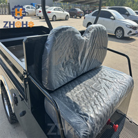 Voiturette de golf électrique de haute qualité avec benne de chargement, remorque électrique avec plateau de chargement, batterie au lithium pour voiturette de golf