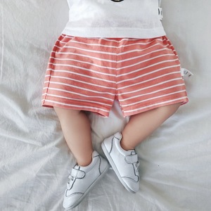 Striped <b>Shorts</b> Summer New Baby Pants Baby Korean Casual Pants - Product Image 1