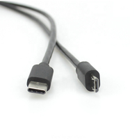 Câble de charge et de données USB 2.0 Micro mâle vers USB-C mâle