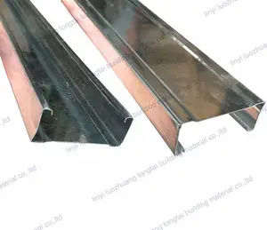 石膏天井板アクセサリー亜鉛亜鉛メッキ鋼プロファイルCファーリングチャンネルライトスチールキール