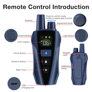 Nuovi Arrivi: Repellente per Cani Ultrasonico Portatile con Tre Modalità, Anti-abbaio, Addestratore per Cani con <span class=keywords><strong>Telecomando</strong></span> - Product Image 4