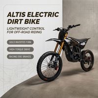 Moto électrique tout-terrain 2026 Altis Sigma 25kW de puissance maximale 97.2V 35Ah à transmission centrale, vitesse maximale 80 MPH, vélo électrique hybride