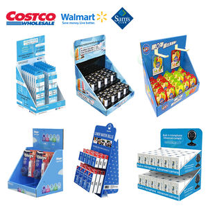 Présentoir <span class=keywords><strong>de</strong></span> Comptoir Pliant Pop-up à Montage Facile, Personnalisable avec Impression, Boîte PDQ, Étagères <span class=keywords><strong>de</strong></span> Table en Carton - Product Image 4