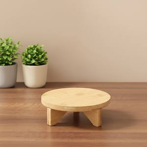 Soporte de maceta <span class=keywords><strong>con</strong></span> acabado de madera Natural de alta calidad <span class=keywords><strong>con</strong></span> estilo, maceta de calidad duradera, centro de mesa para el hogar, cartón - Product Image 2