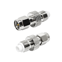 Connecteur RF FME femelle vers SMA mâle 50 ohms, adaptateur de câble coaxial FME vers SMA, connecteurs en stock, fourni par l'usine