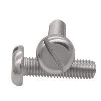 Baut Kepala Tombol Heksagonal dengan Lubang Silang, Anodized, dari Paduan Titanium M1.6 M2 M2.5 M3 Gr2 Gr5 TA2 TC4 BT16 TC16 VT16, DIN7985 ISO7380