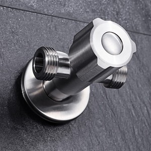 Robinet d'angle en acier inoxydable Zimani, filetage femelle, 0,8-1,2 Mpa, pour plomberie, robinet de salle de bain - Product Image 1
