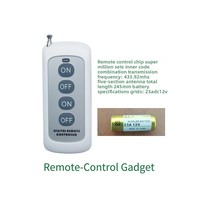 Prise de télécommande AL09-RC multi-usage standard européenne 433M interrupteur horaire RF télécommande à fonctions multiples pour la maison OEM ODM