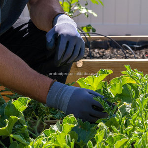 Guantes industriales antideslizantes resistentes al aceite, de punto, de nitrilo, Palma arenosa - Product Image 3
