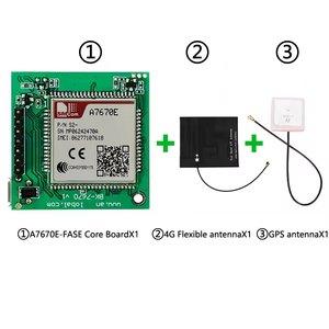 A7670 a7670x 4G PCB Breakout Board Kit LTE mèo 1 GSM GPRS lbs a7670sa a7670g a7670e với khe cắm thẻ Sim 4G linh hoạt GPS Antenna - Product Image 4