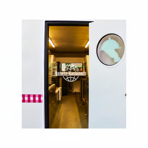Camion de restauration rapide mobile de luxe avec douche et service de crème glacée - Acier inoxydable Garantie de 2 ans 5,0x2,0x2,1m - Product Image 1