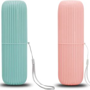 Wholesale New Eco-Friendly Portable Toothpaste <b>Toothbrush</b> Cup <b>Holder</b> Travel Case Storage Boxes - Product Image 1