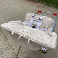 Bébé pliable de chariot mou de chaise haute d'usine pour la couverture extérieure de caddie