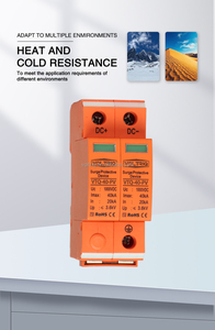 อุปกรณ์ป้องกันไฟกระชาก2P 3P 40 kA 80kA ไฟฟ้ากระแสสลับ500V อุปกรณ์ป้องกันไฟกระชาก SPD รุ่นใหม่ - Product Image 4