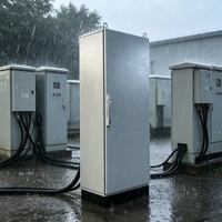 Armoire de distribution électrique en acier thermolaqué pour assemblage de panneaux personnalisés, utilisation en intérieur, DistroCab PS