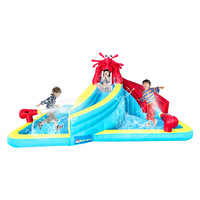 Ménage Oxford tissu épaissi PVC nouveau petit lit de saut gonflable château gonflable pour enfants toboggan piscine combinaison
