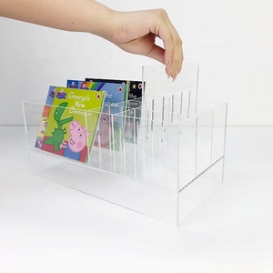 ที่จัดเก็บเครื่องเขียนอะคริลิคแบบอะคริลิคพร้อมที่ใส่ปากกาโปร่งใสหรือสีที่กำหนดเองได้ - Product Image 3