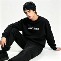 AMCLEVER Bonnet Rétro Décontracté Minimaliste Couleur Unie Tricoté Chaud Cache-Oreilles Unisexe Chapeau Hiver Personnalisable Logo OEM